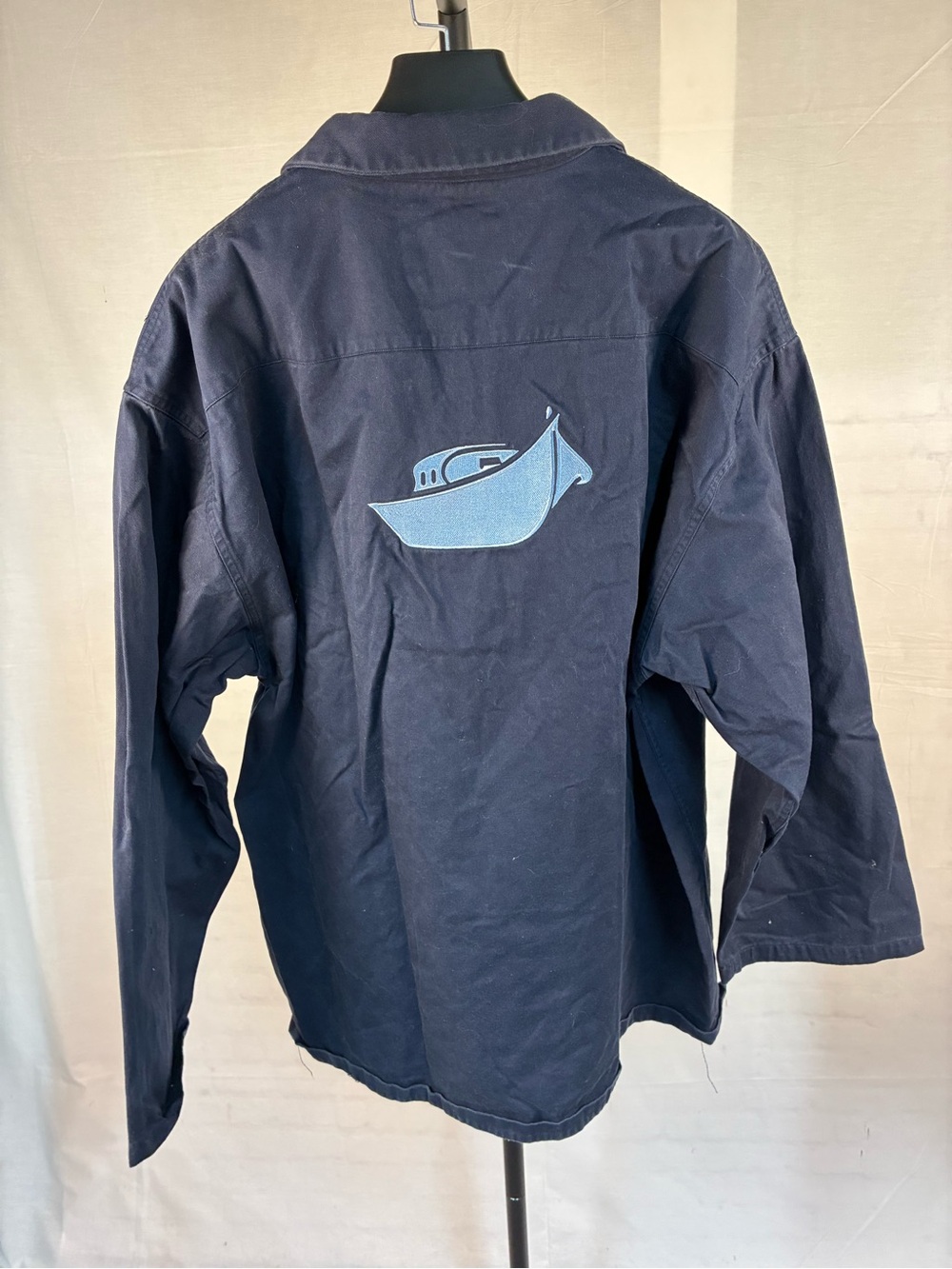 Pinasse Collection Cotton Duck Sailing Shirt Jacket XXL Bassin D'Arcachon